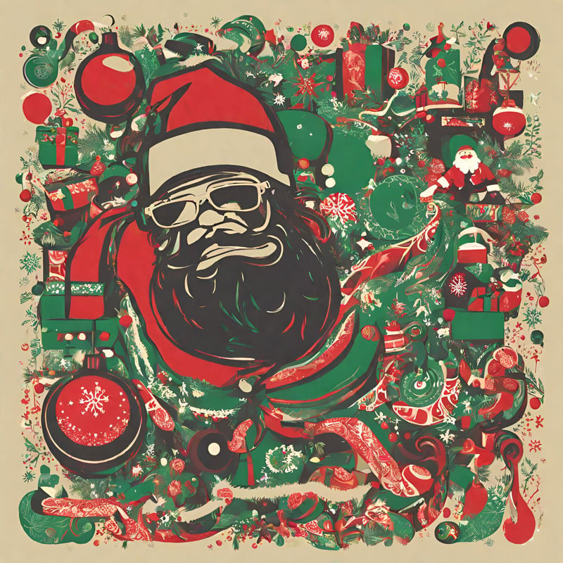 AI generated Funky Soulful Christmas Music image